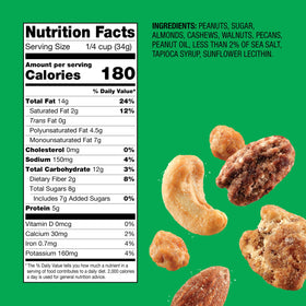 Emerald Salty Sweet Mixed Nuts snack setup perfect for office and home.
