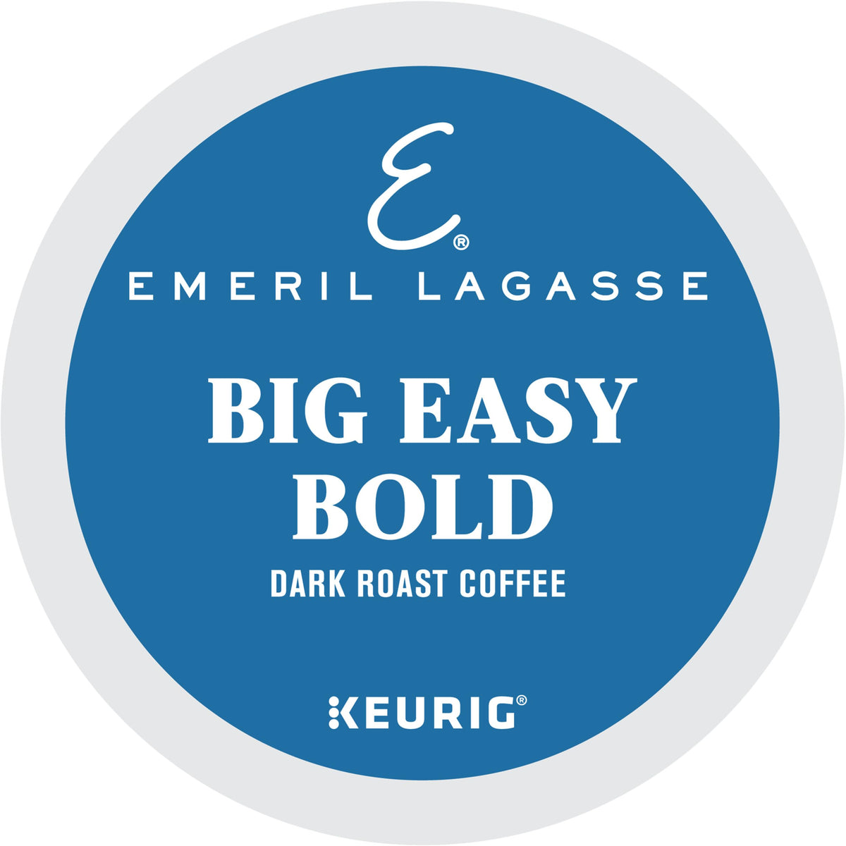 Emeril Big Easy Bold 96-count pack delivers dependable daily caffeine.