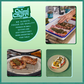 EMPACHO Chimichurri used as marinade for chicken or fish