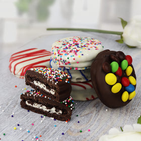 Empire Delights 12-count cookie box arrangement emphasizes shareable treats for gatherings.