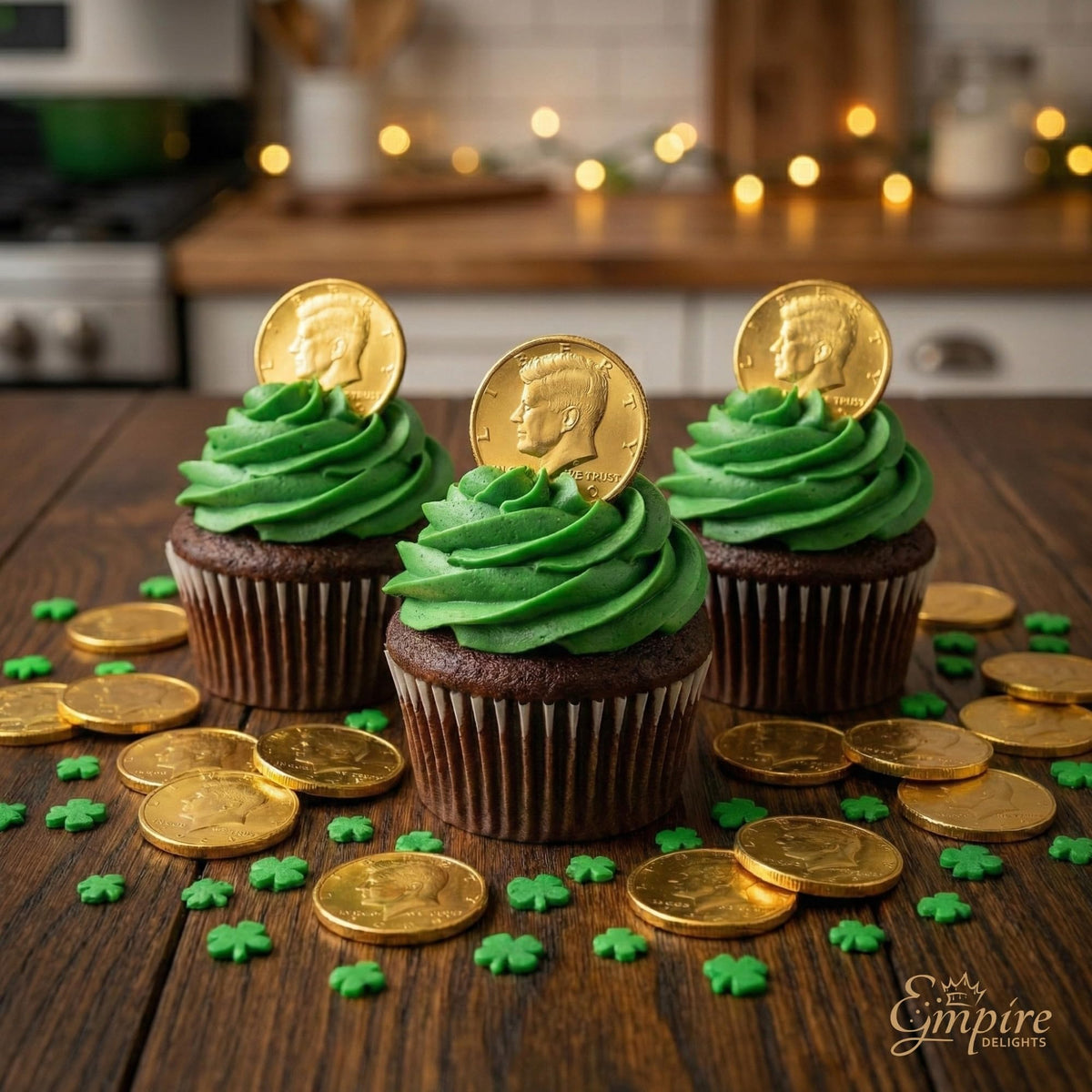 Empire Delights Chocolate Gold Coins classroom-reward selection in bright foil.