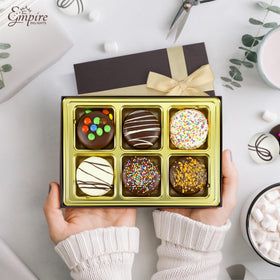 Empire Delights chocolate dipped cookies feature premium coating for a rich indulgent bite.
