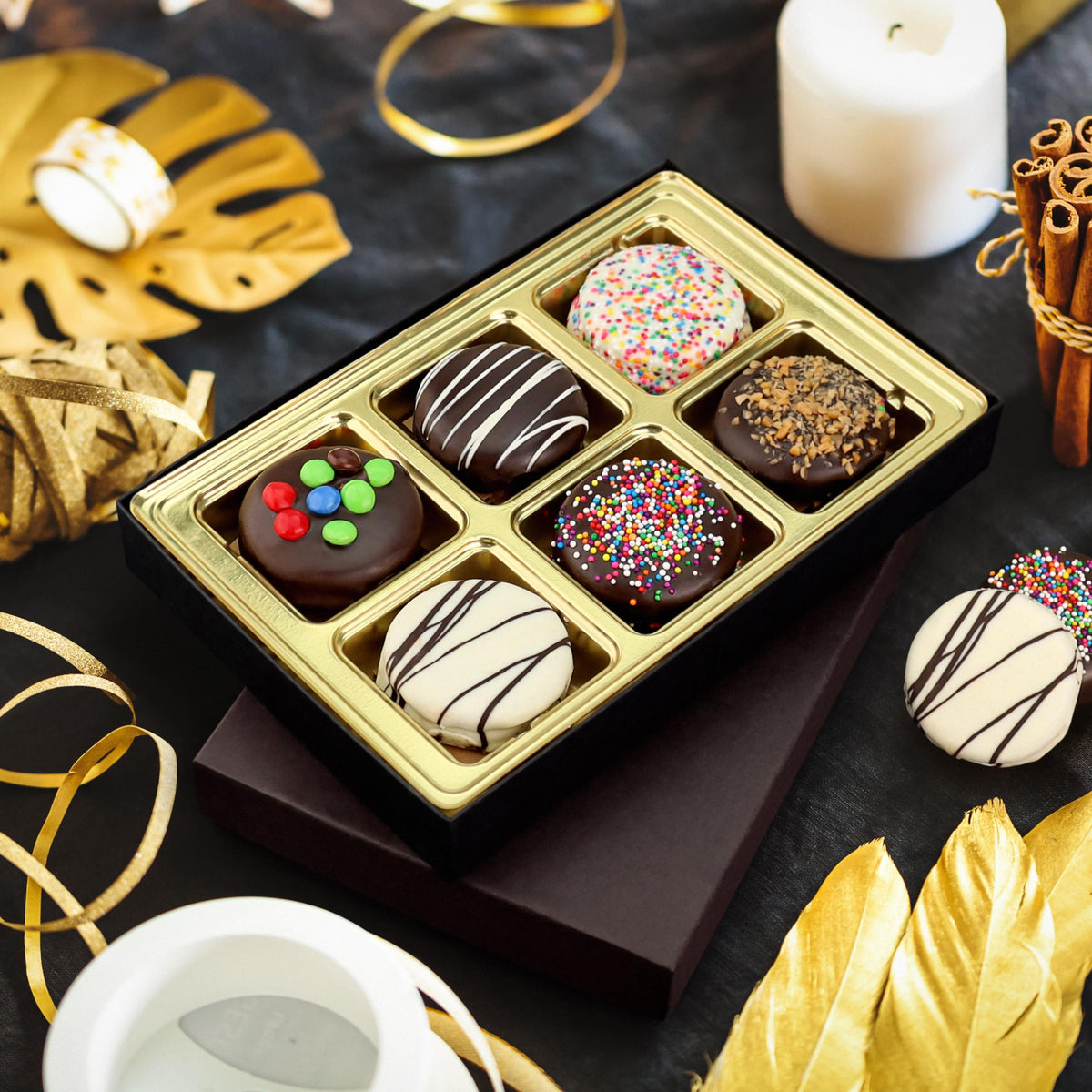 Empire Delights ribbon-wrapped gift box for gifting and celebrations