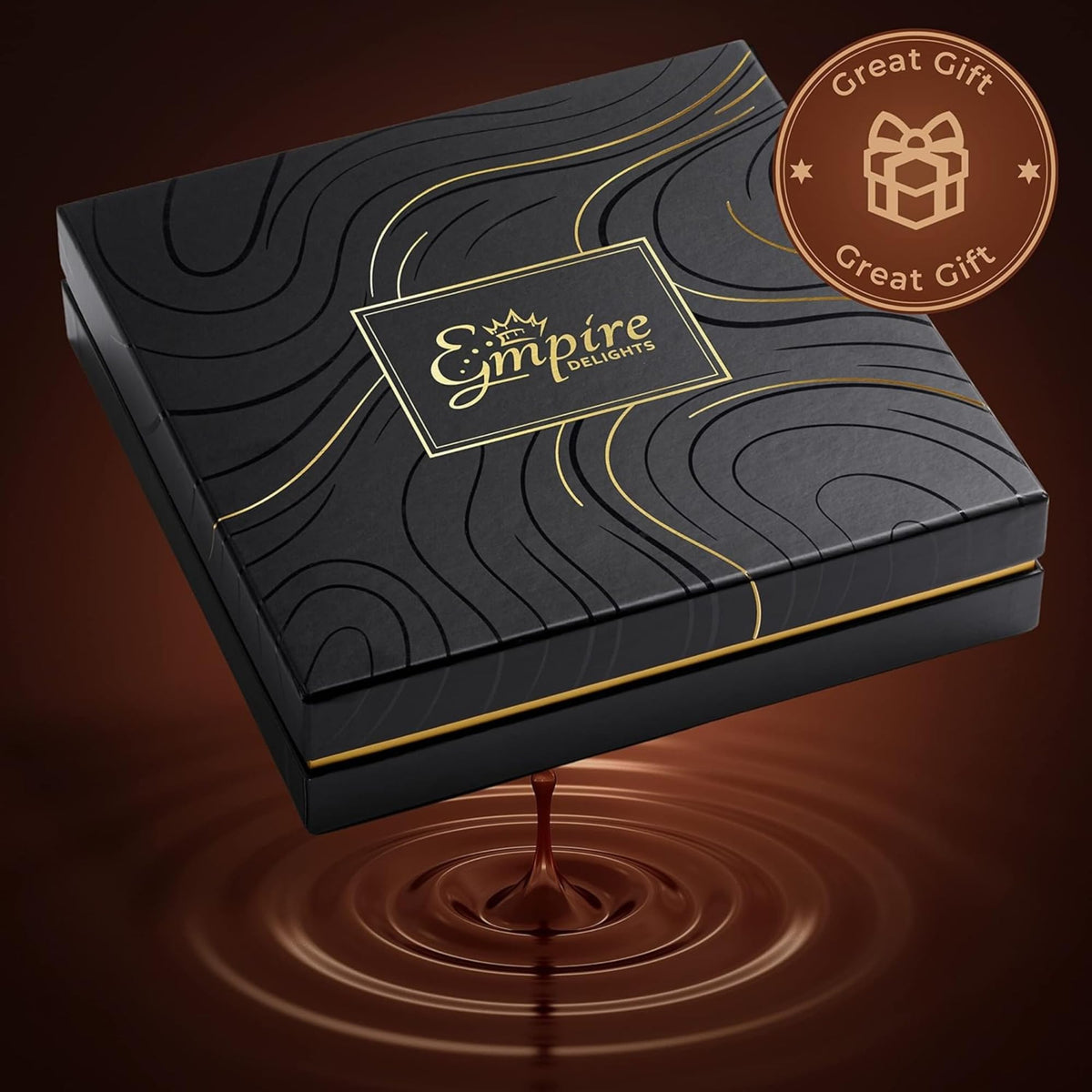 Empire Delights secure packaging ensures melt-free delivery to your door.