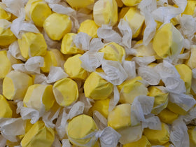 Emporium Candy banana taffy in a candy bowl, ideal for sharing.