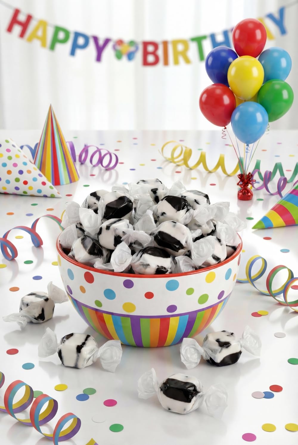 Emporium Candy bowl-ready treat for parties or gifting occasions.