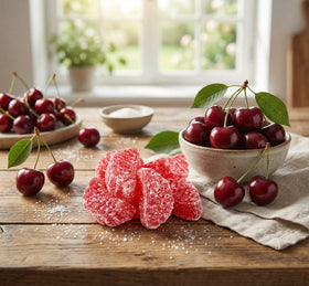 Cherry Slices by EMPORIUM CANDY offer soft chew and bold fruit flavor.