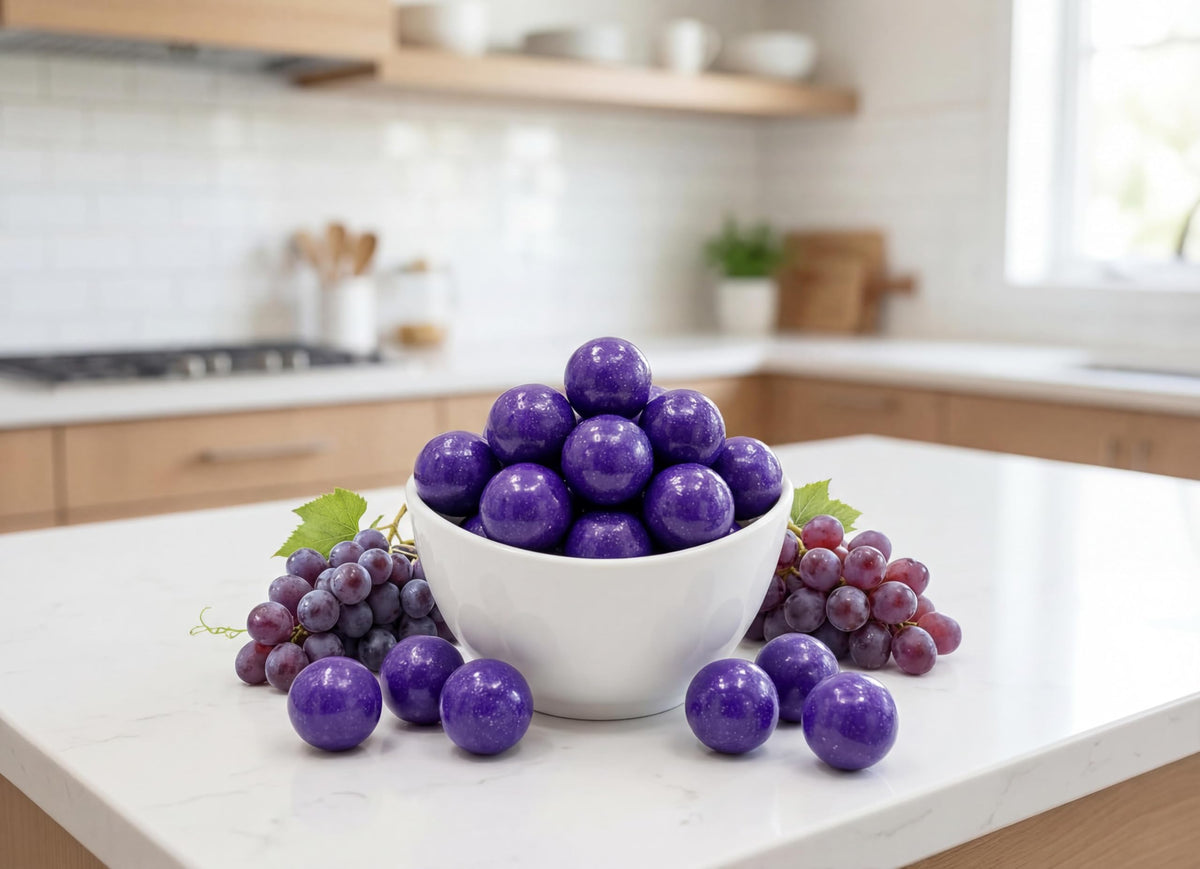 Emporium Candy chewy grape center ideal for snacking