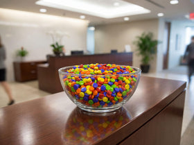 Emporium Candy chewy texture creates satisfying bites perfect for munching.