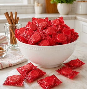 EMPORIUM CANDY cinnamon discs bulk 2lb bag ideal for sharing