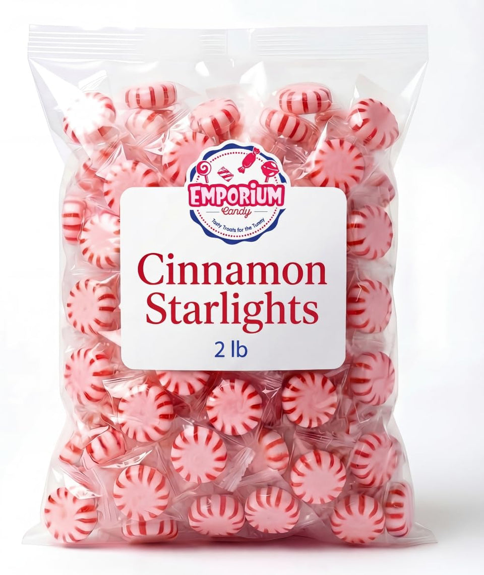 EMPORIUM CANDY Cinnamon Starlight bag ready for sharing in offices and gatherings.