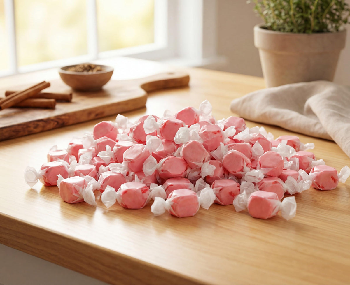 Emporium Candy Cinnamon Taffy sweet and spicy flavor for snacks