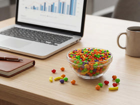 Emporium Candy crunchy shell texture delivers satisfying bite
