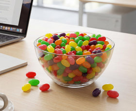 Emporium Candy fruit-flavor jelly beans display bold flavors