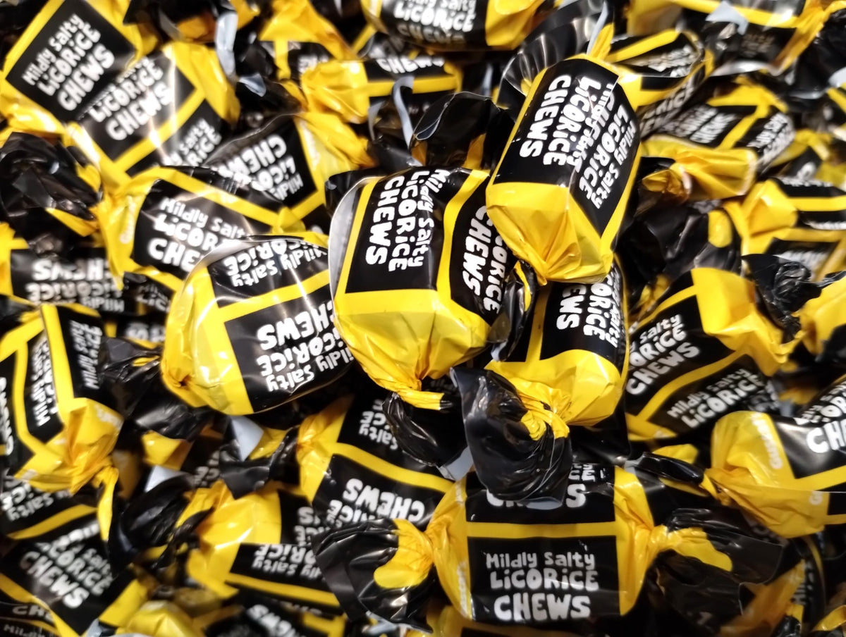 Individually wrapped licorice from Emporium Candy, ideal for lunchboxes