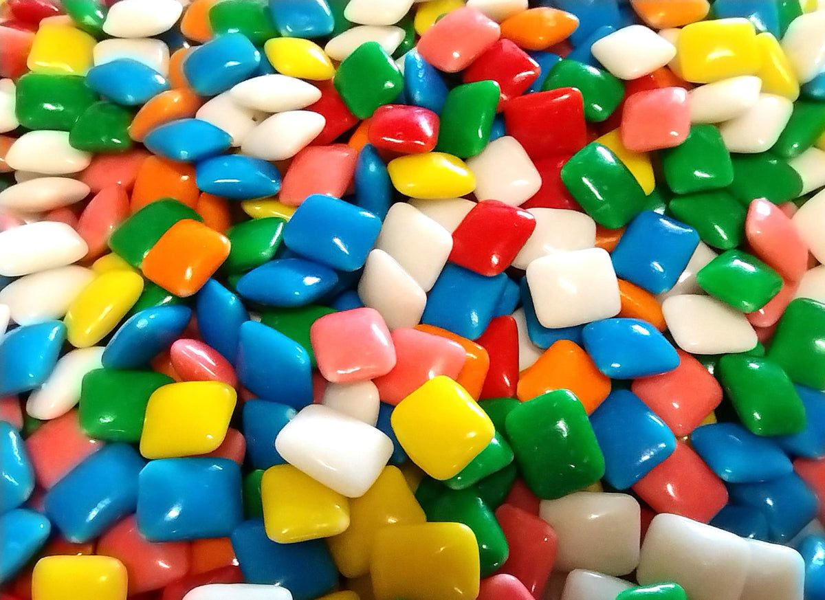Emporium Candy Mini Chiclet Gum compact on-the-go packaging.