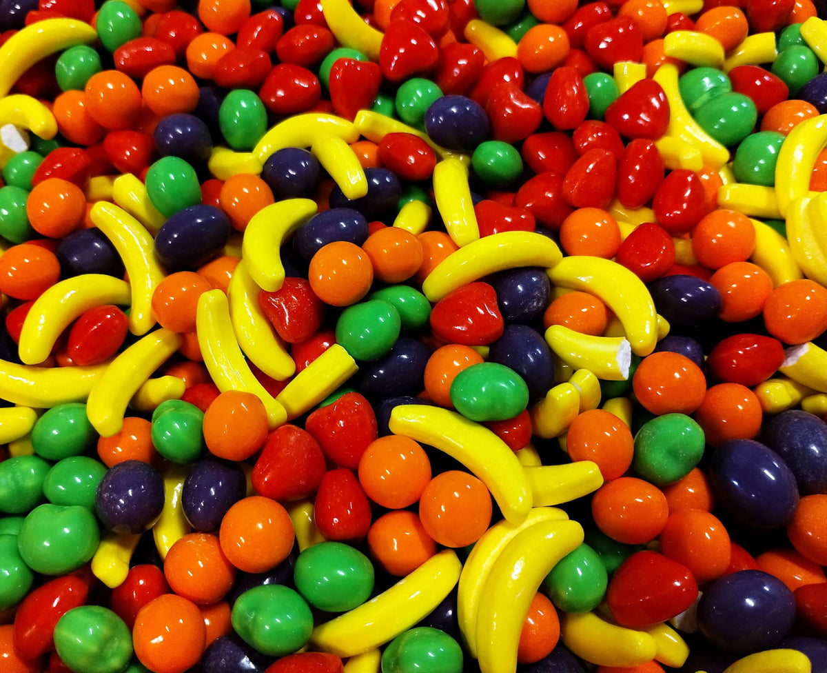 Emporium Candy apple shapes for mixed fruit flavor snacking