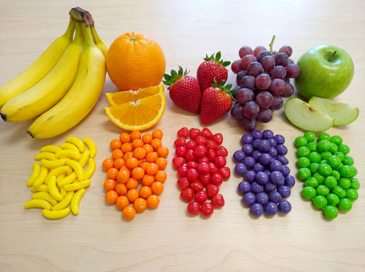 Emporium Candy grape shapes add colorful crunch to candy bowls