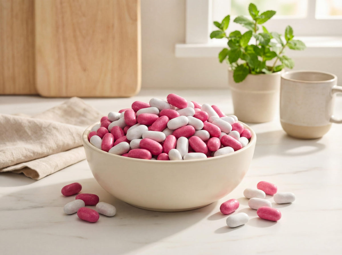 Emporium Candy pastel colors help decorate dessert tables and buffets.
