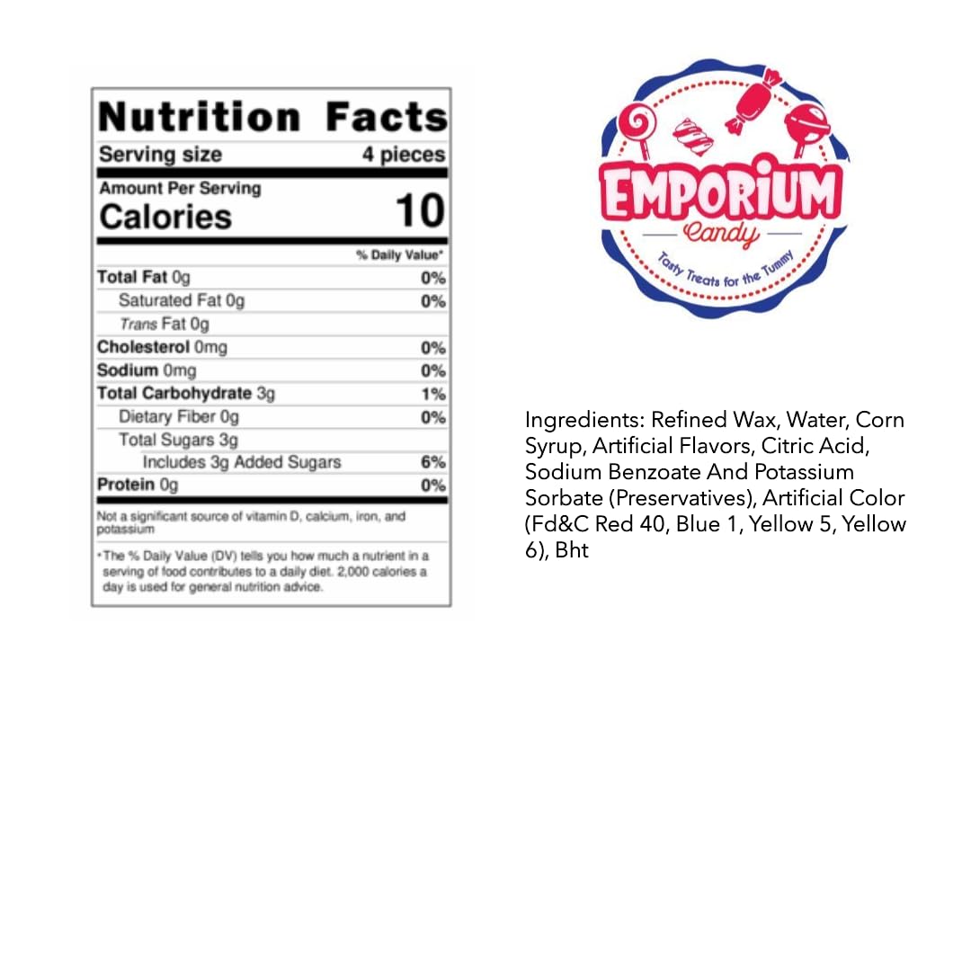 Emporium Candy resealable 1 lb bag preserves freshness and facilitates easy sharing