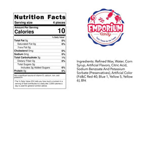 Emporium Candy resealable 1 lb bag preserves freshness and facilitates easy sharing