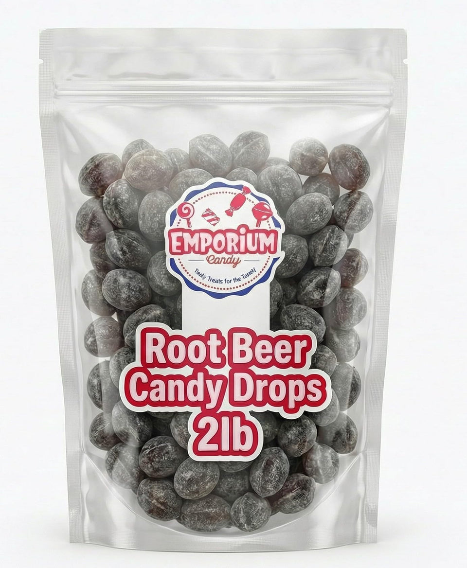 emporium candy root beer drops bulk bag for sharing at parties