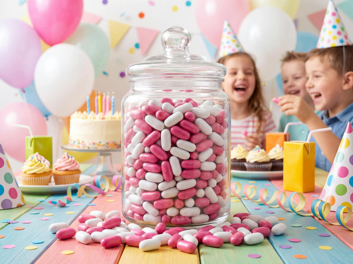 Emporium Candy soft-chewy licorice pieces offer gentle bite for everyday snacking.