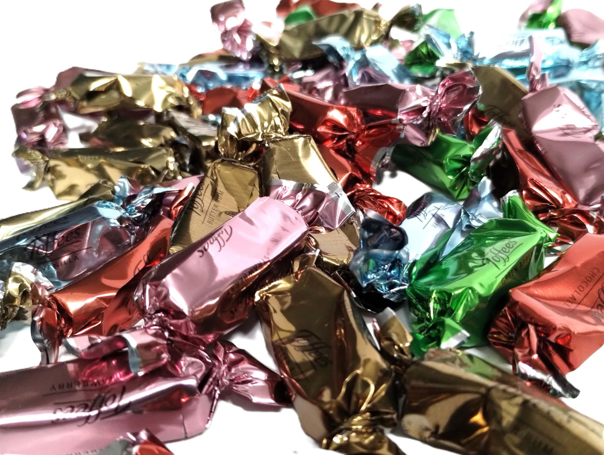EMPORIUM CANDY Green apple toffee flavor adds tart freshness