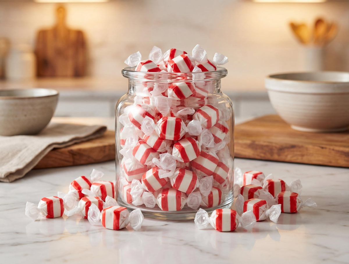 EMPORIUM CANDY Individually wrapped pieces ready for sharing or gifting.