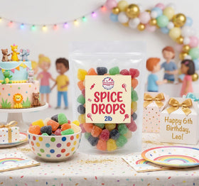 Vibrant Zachary Spice Drops colors ideal for party bowls