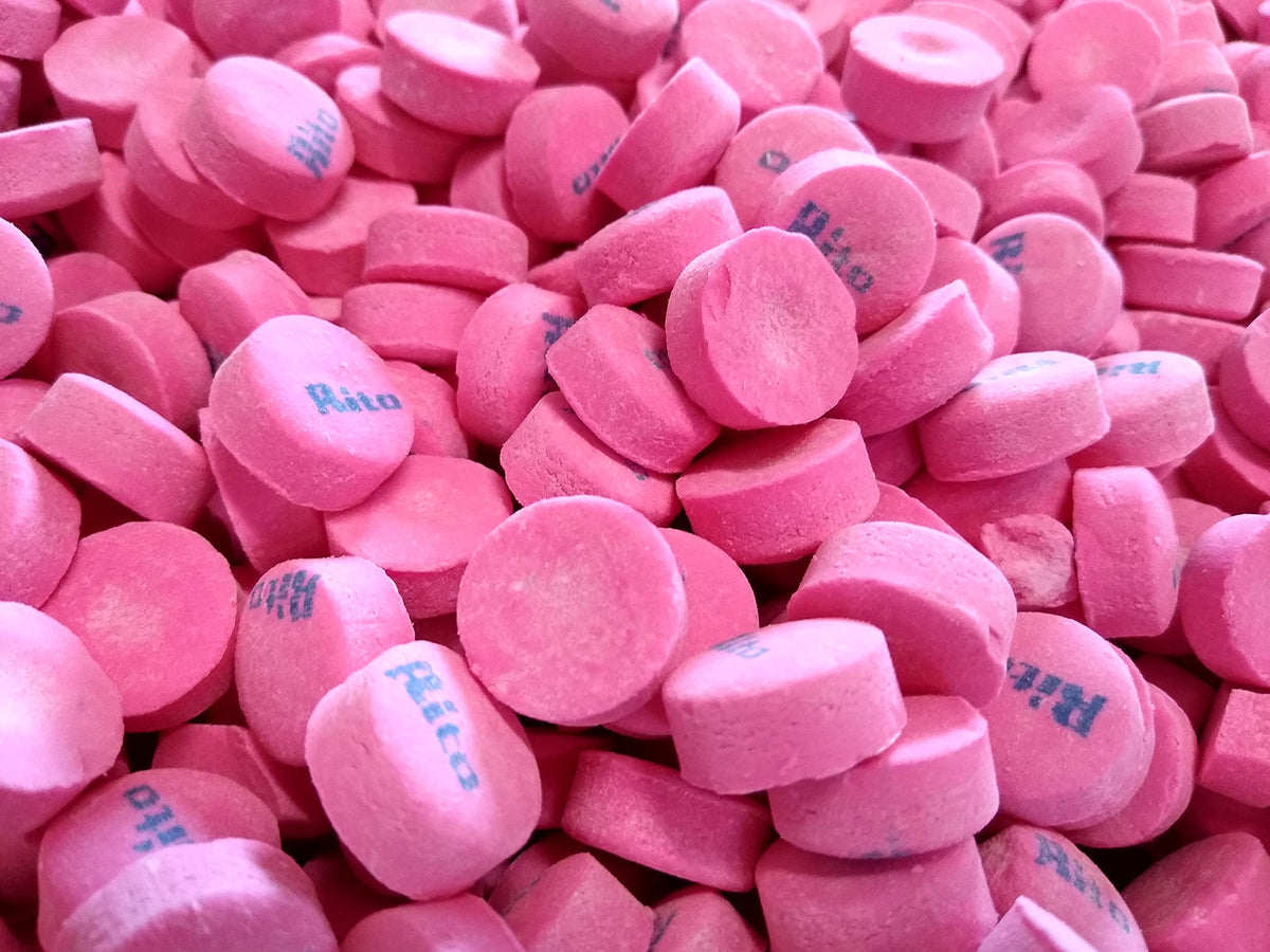 Emporium Pink Wintergreen Mints after-dinner tray – helps freshen breath after meals