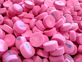Emporium Pink Wintergreen Mints after-dinner tray – helps freshen breath after meals