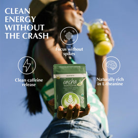 Encha matcha clean energy with L-theanine for focus