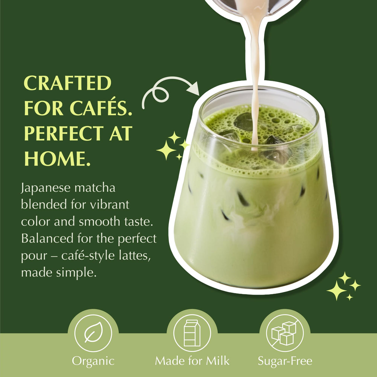 Encha matcha organic USDA-certified powder with pure ingredients