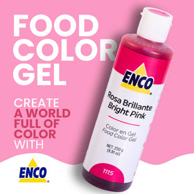 ENCO Bright Pink Gel Drops for precise color control