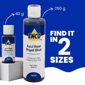 Coloring fondant with ENCO Royal Blue gel color for even shade