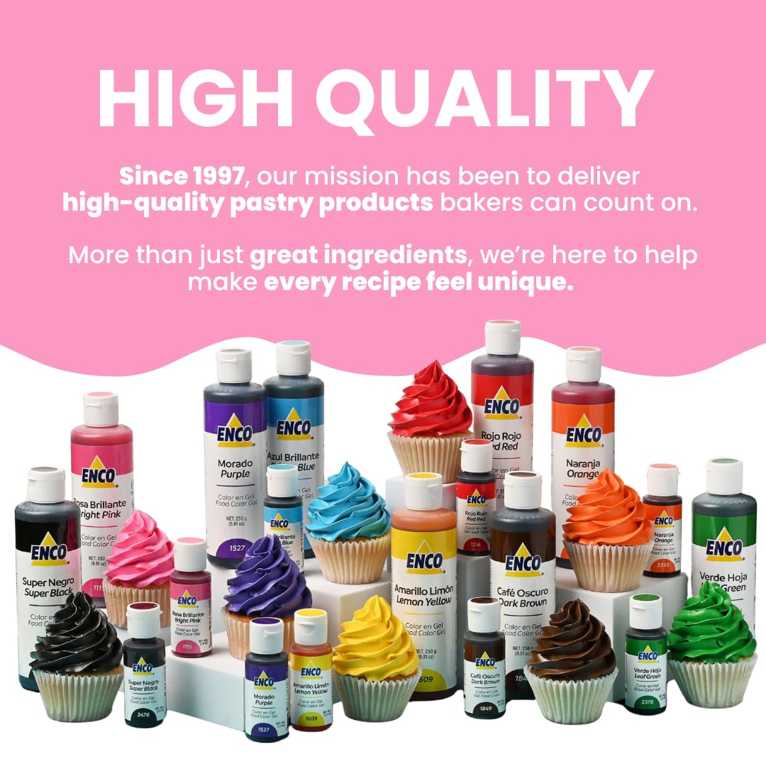 ENCO vegan coloring gel highlights plant based color option