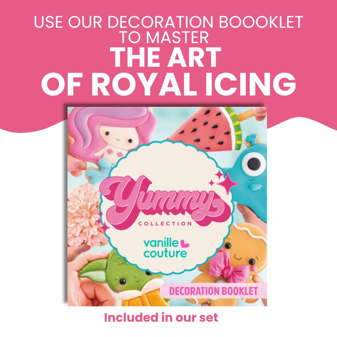 ENCO Yummy pink bubblegum gel for playful cake decorations.
