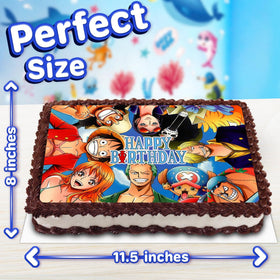 ENDLESS CHOICES edible paper cake topper birthday collection for easy decorating