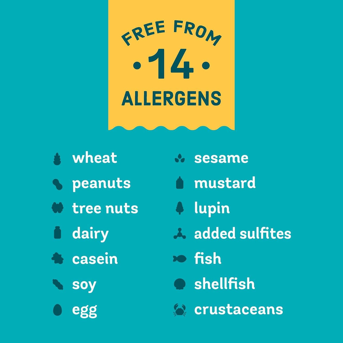 Allergen-friendly packaging supports safe baking at school and home.