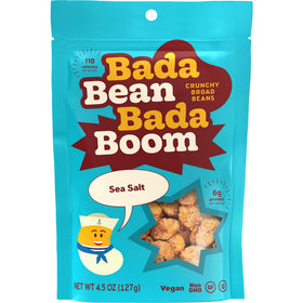 Enlightened Bada Bean Bada Boom crunch snack for on-the-go snacking.