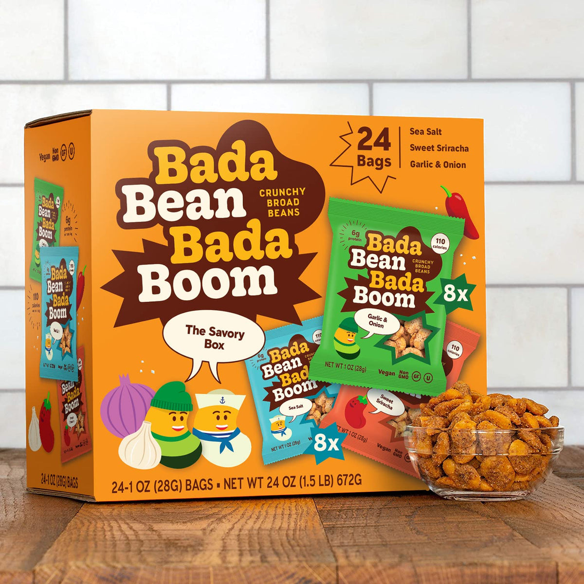 Enlightened Bada Bean Bada Boom gluten-free vegan snack option