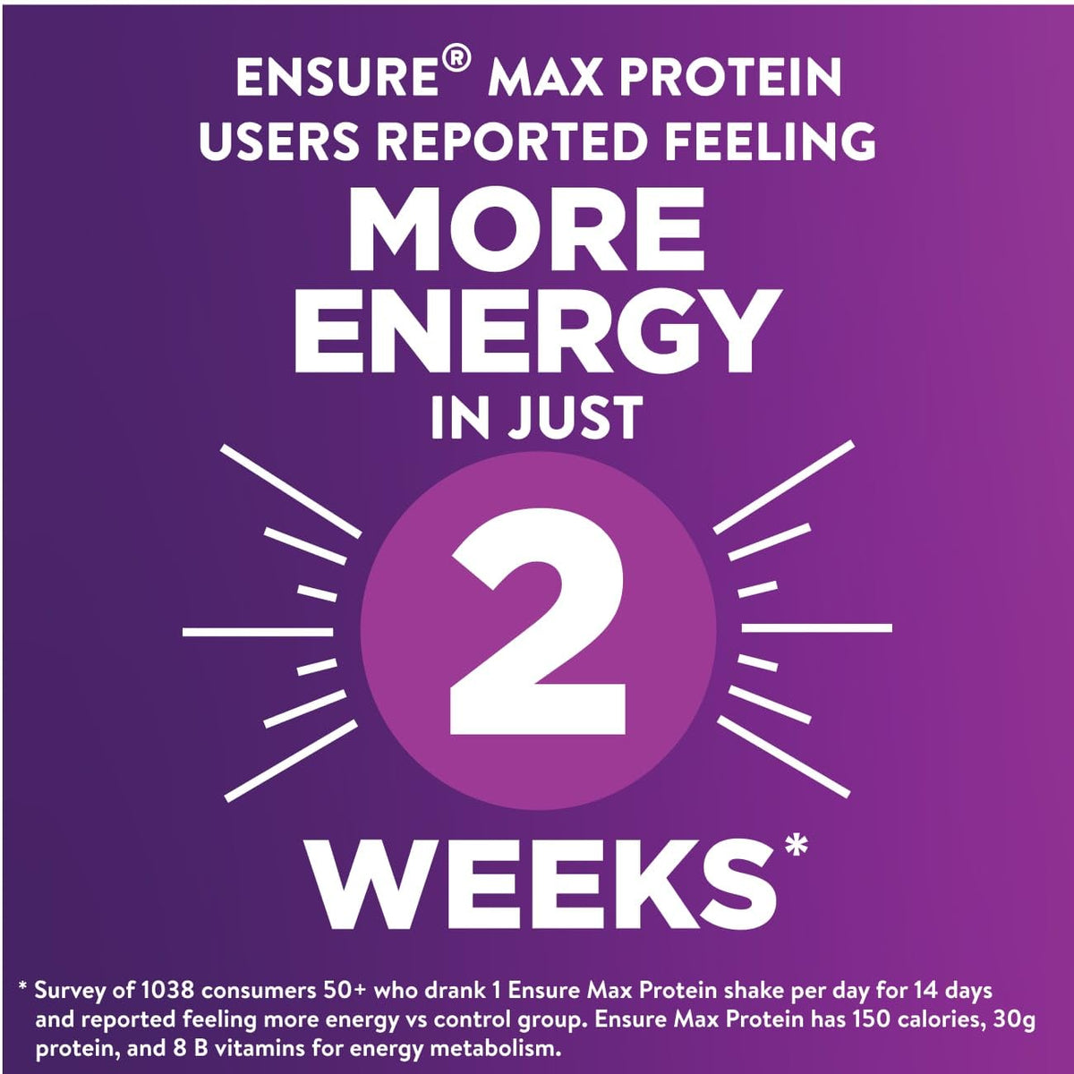 Close-up of the label showing 30g protein and 100mg caffeine