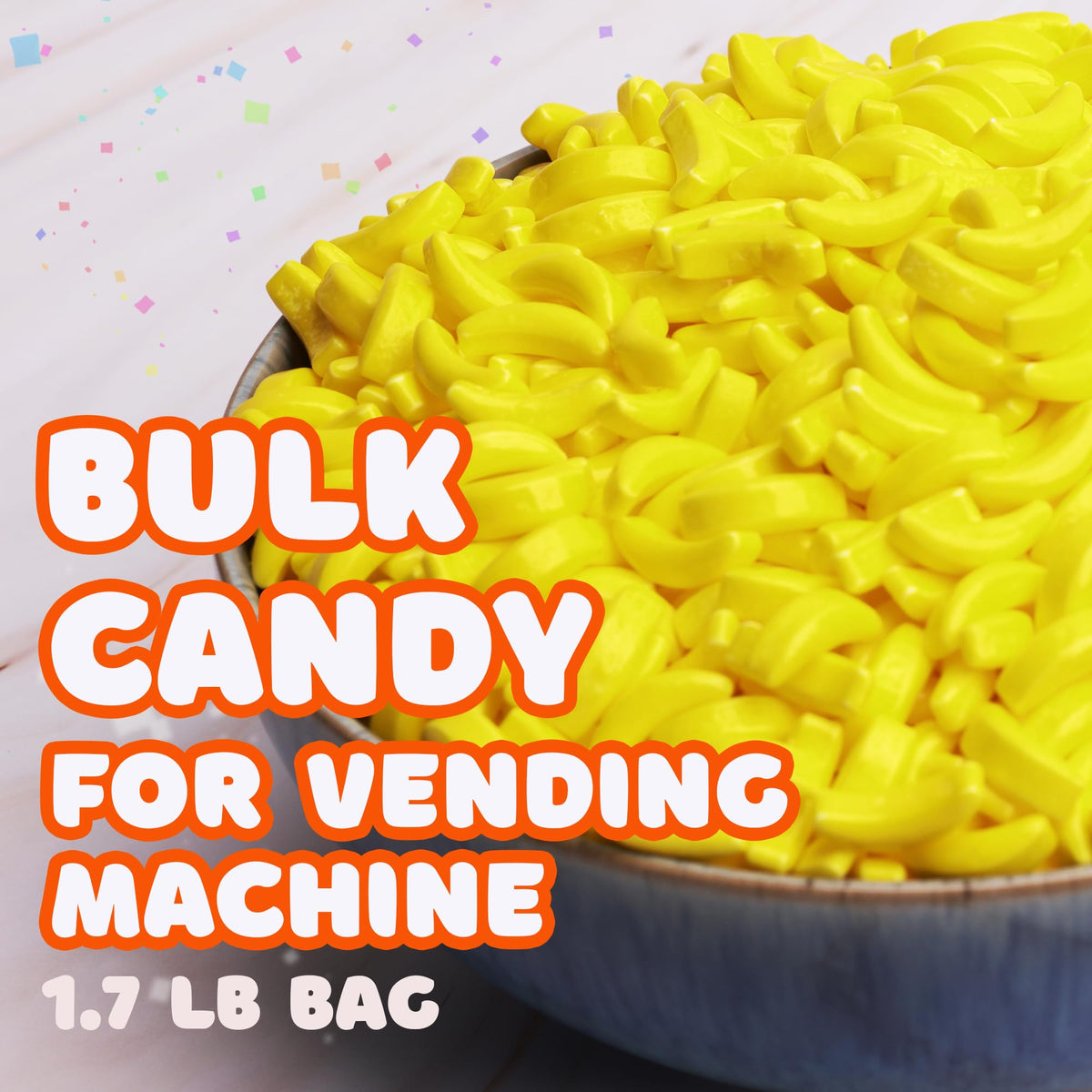 Entervending Runts candy ideal as pinata fillers at celebrations.