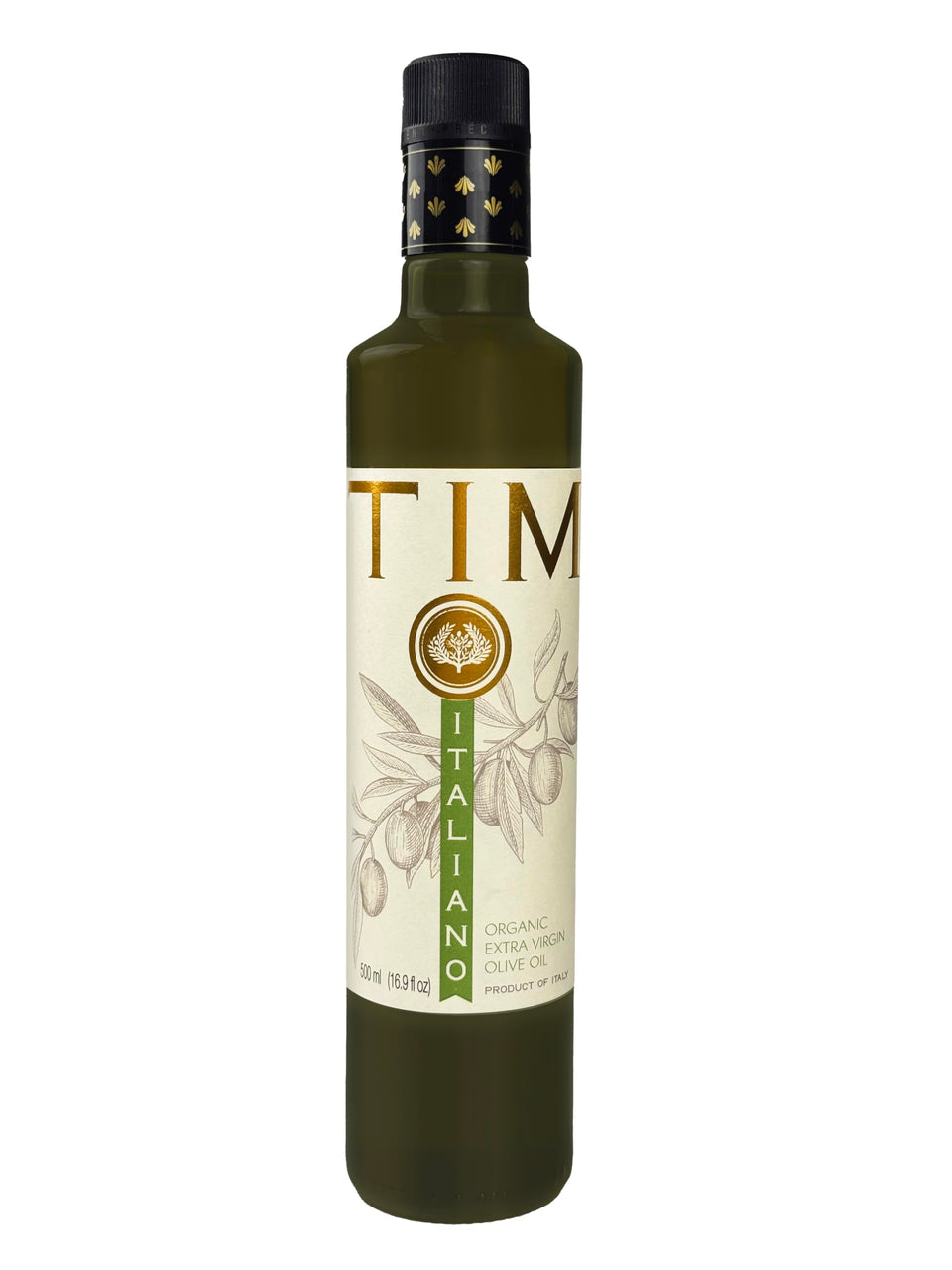 Entimio bottle with drip-free pourer for easy pouring.