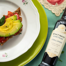 Entimio Cortese drizzle over bruschetta to elevate flavor.