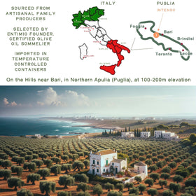 Entimio Intenso artisanal gift packaging signals premium presentation.