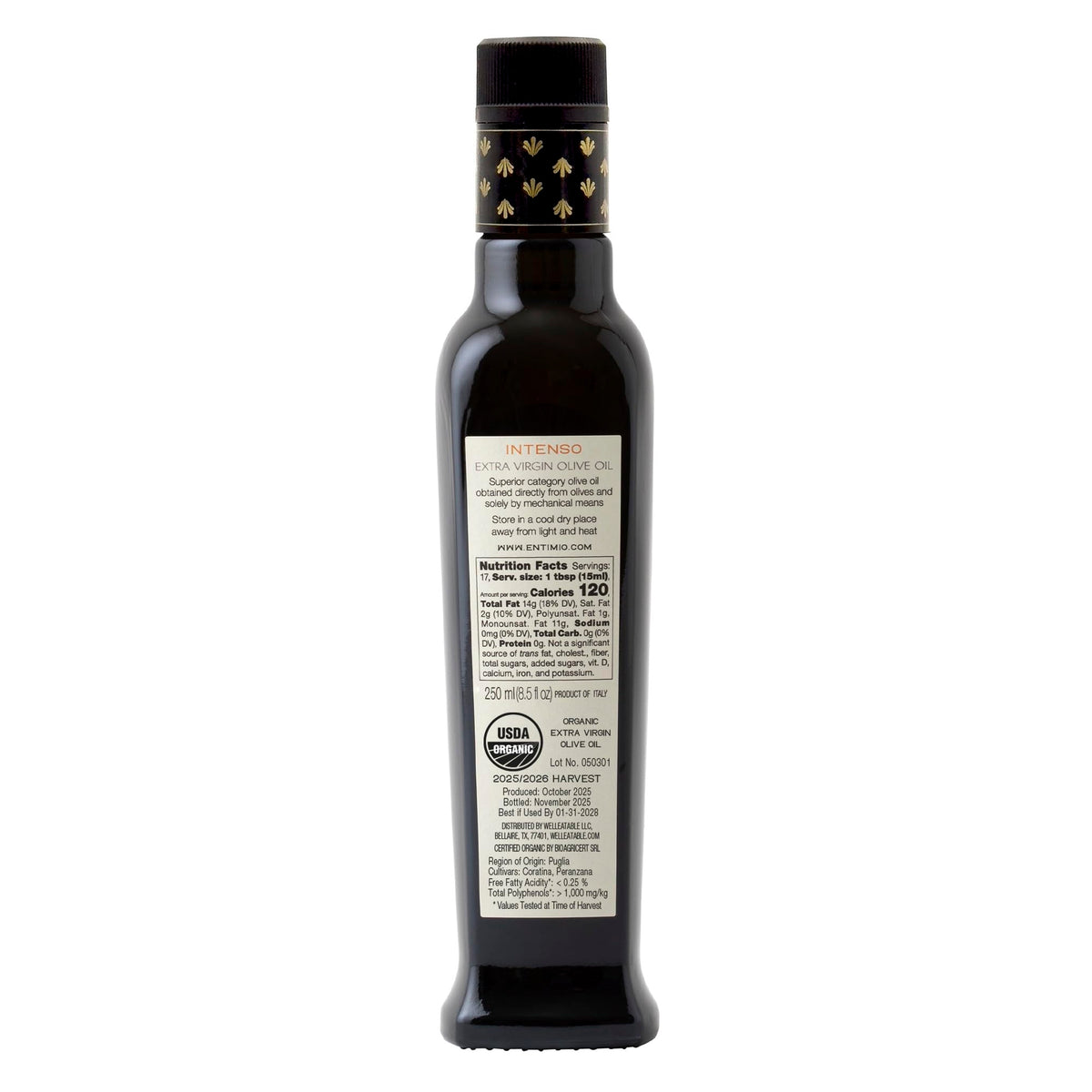 Entimio Intenso award scene showcasing 2026 NYIOOC Gold winner