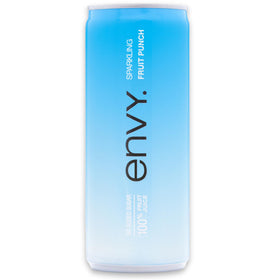 Envy Sparkling 100% Fruit Juice pour — refreshing fruity break