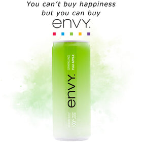 Envy Sparkling Fuji Apple 24-pack case showcases value and convenience.